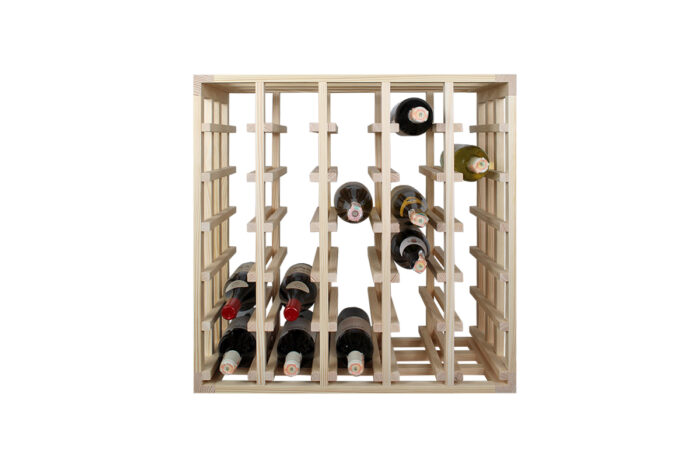 Winenest rangement élégant du vin en bois de pin