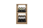 Winenest rangement à vin élégant en bois de chêne
