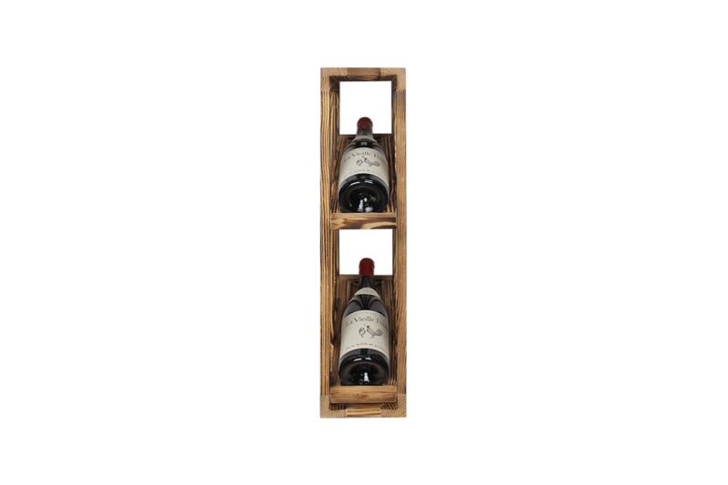 Casier à vin - Ana - Pin Brûlé - Image 2