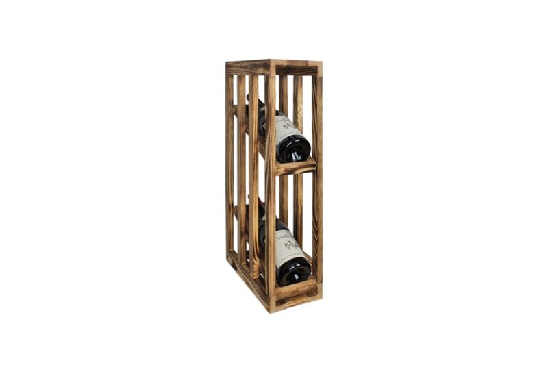 Casier à vin - Ana - Pin Brûlé - Image 5