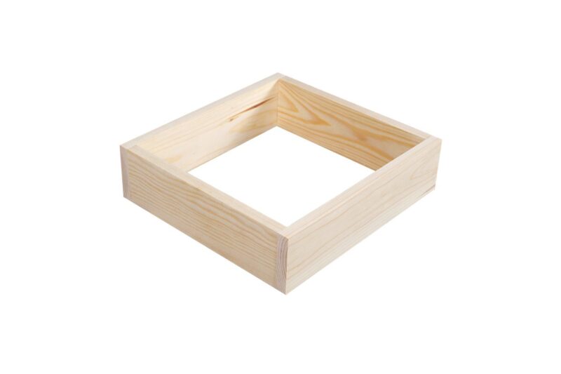 Base du casier à vin 30cm - Pin - Image 2
