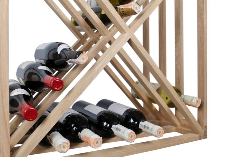 Casier à vin - Eva - Chêne - Image 7