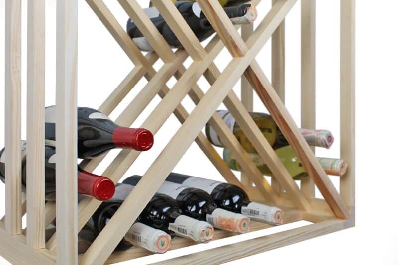 Casier à vin - Eva - Pin - Image 7
