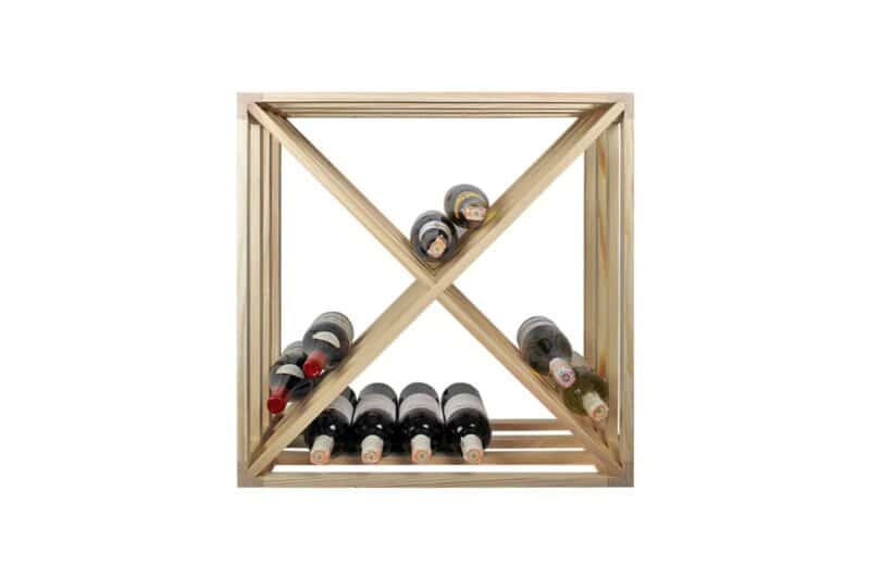 Casier à vin - Eva - Pin - Image 2
