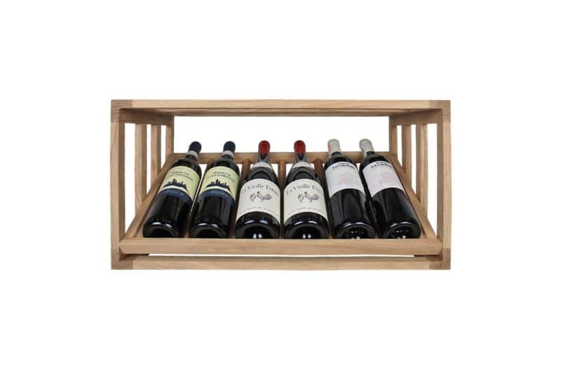 Casier à vin - Half Mia Horizontal - Chêne - Image 2