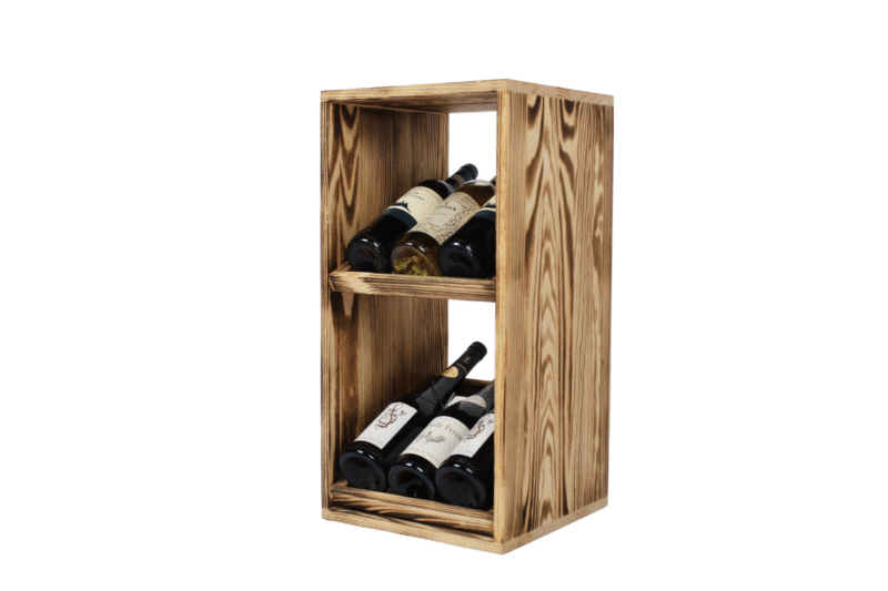 Étagère à vin Pin Brûlé | Half Dora Vertical | museliving.eu