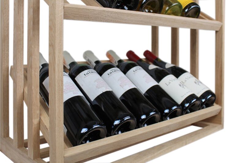 Casier à vin - Mia - Chêne - Image 7