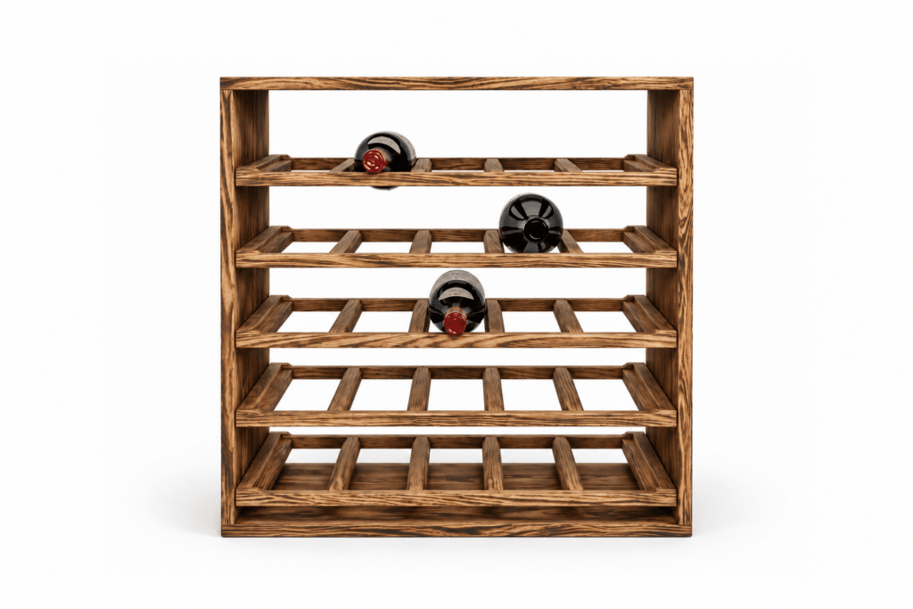 Wine rack Nova Burnt Pine7